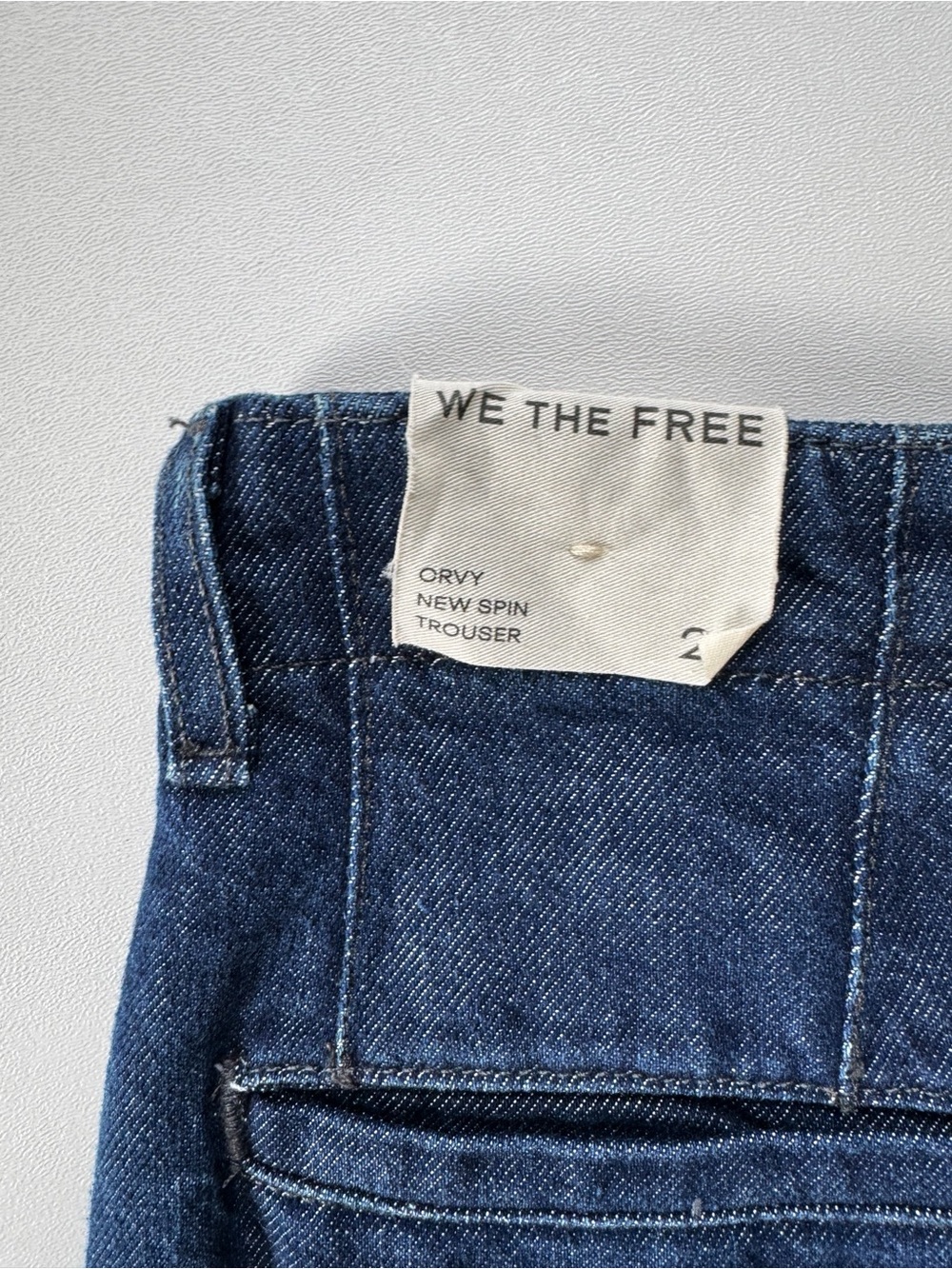 Free People We the Free CRVY New Spin Trouser Jeans | 24 NWT - Picture 9 of 12